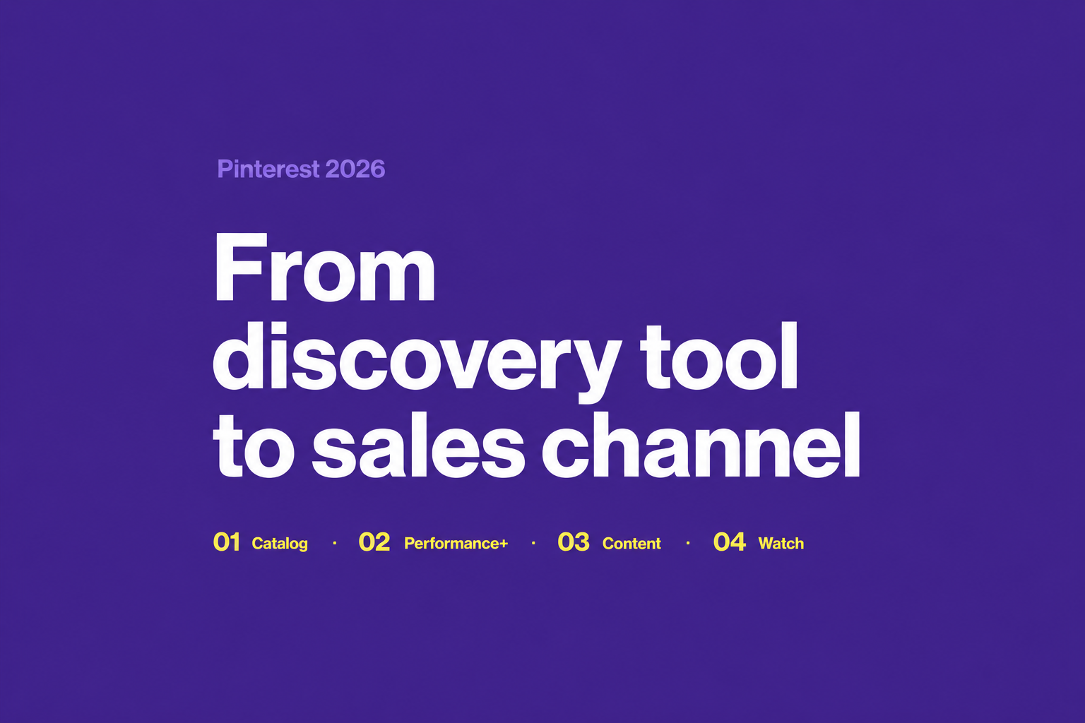 Pinterest for Shopify stores priority guide for 2026